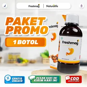 [PROMO] PAKET 1 BOTOL FRESHMAG -  Madu Untuk Bantu Masalah Asam lambung & Gerd | Madu Honey Kesehatan Bahan Herbal