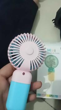 Product Review of 107 Home Kipas Lucu Bunga F17 Mini Portable Angin Kencang Tahan Lama from R**a 1