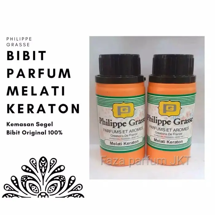 BIBIT PARFUM MELATI KERATON MURNI SEGEL 100 ML PRODUK PHILIPPE GRASSE