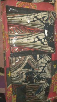 Product Review of ￼COUPLE KELUARGA GAMIS DAN KEMEJA BATIK GAMIS ANAK DAN KEMEJA ANAK UKURAN XS S M L XL XXL LD 120 130 140 150 CM Muslim Dress Lebaran Panjang Mewah Ceruty from l**4 0