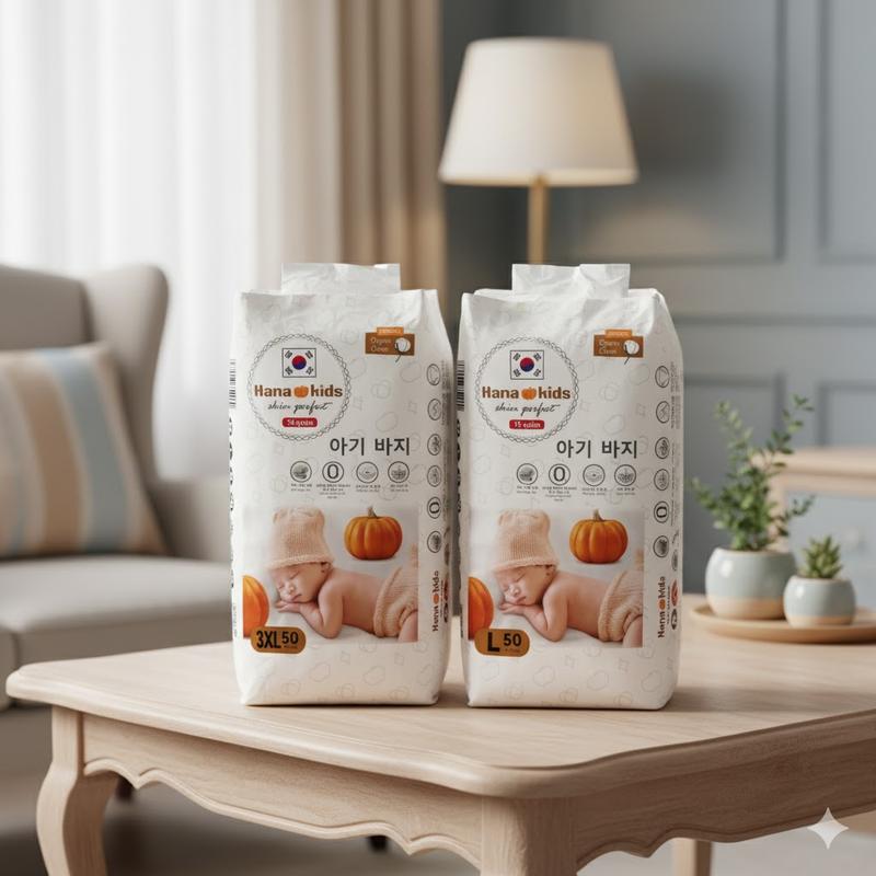 HANA KIDS Bỉm quần 100 miếng. Đủ size từ M L XL 2XL 3XL 4XL. Đêm thấm lâu ngày thoáng mát. MẸ mua bỉm con ngủ ngon.bỉm Goldgi