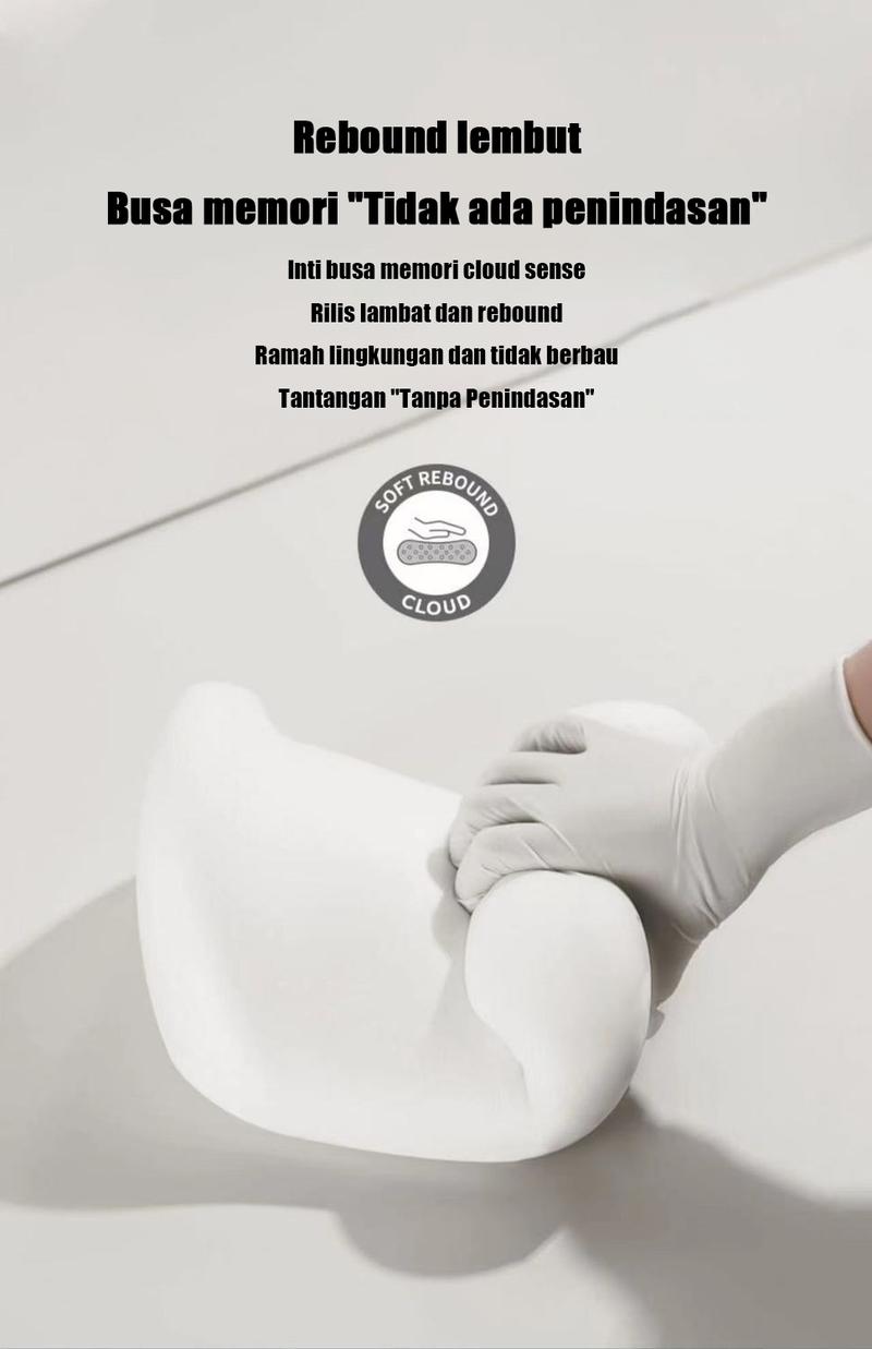 Product Introduction of 【Ready Stock Tersedia】 Cars Bantal leher dan pinggang mobil bantalan kepala penyangga pinggang bahan busa memori cocok untuk kursi pengemudi dengan penyangga leher dan pinggang Cocok untuk interior mobil 18