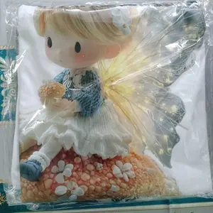 Louis - Kaos Digital Printing Lengan Panjang Tangan Karet Korean Style | Motif Gadis Fairy Tale | Bahan Cotton