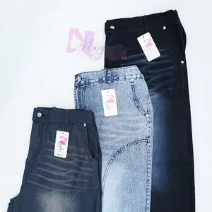 NAYLA Skena Jeans Wanita Panjang Polos Trendy Kekinian NIKITA Model SCENA NIKITA Warna Biru Coklat Hitam Bahan Nyaman  Cocok untuk Gaya Modern - Celana