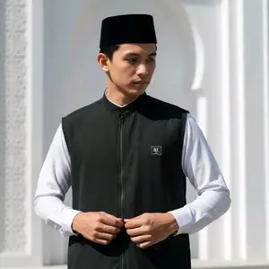rompi sholat full jipper pria dewasa Muslim Baju Koko