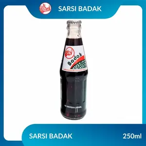 Minuman Sarsi Cap Badak Sarsaparilla 250 mL/  per'BotoL.