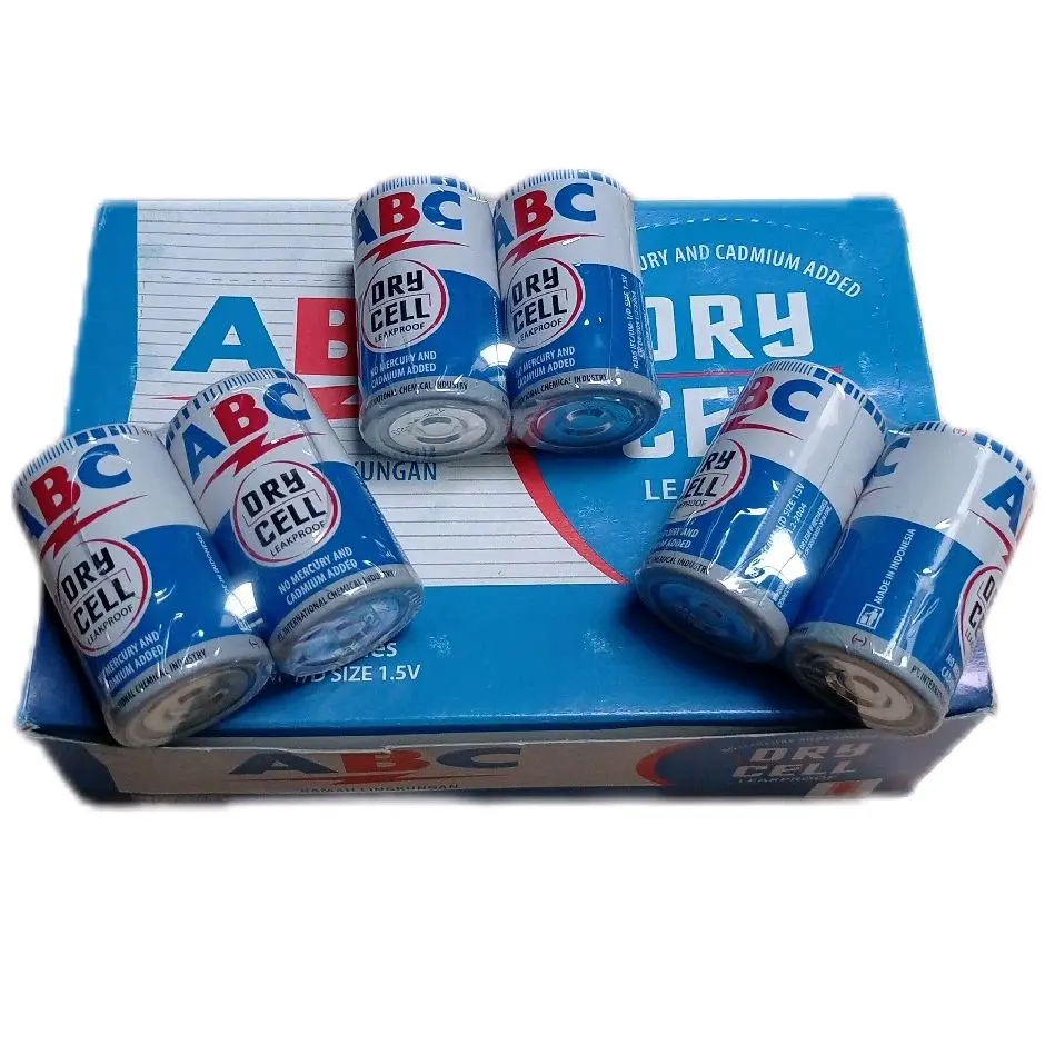 baterai Besar ABC R20 (D) isi 6 pcs(biji)(Jumbo)