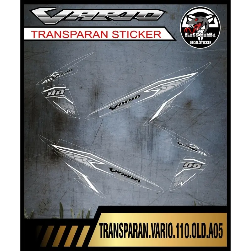 TRIPING TRANSPARAN VARIO 110 OLD VARIASI TRANSPARAN VARIO 110 OLD CODE A05 0