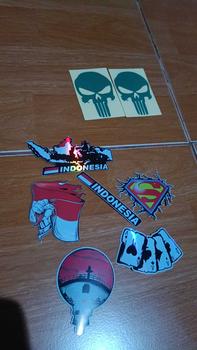Product Review of sticker T100, sticker, logo superman, logo superman, setiker superman, anime, sekotlet from 😴** 0