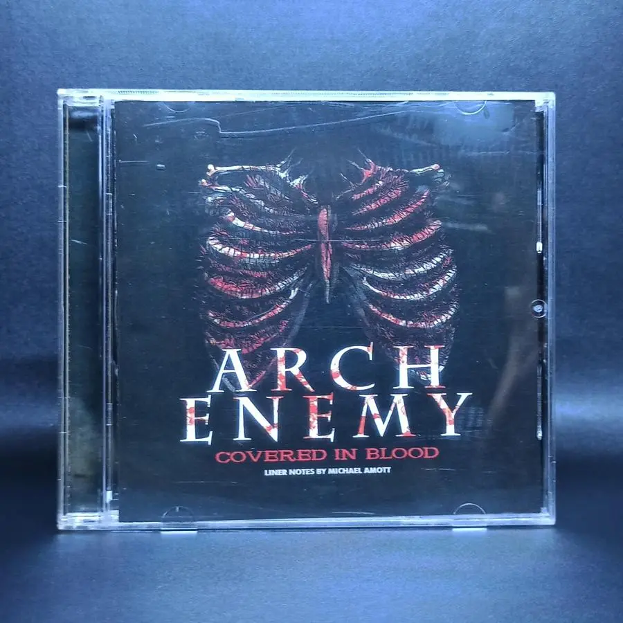 CD ARCH ENEMY - COVERED IN BLOOD IMPORT ORIGINAL SEGEL