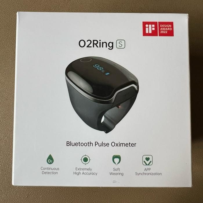 Jual Wellue O2Ring-S Oxygen SPO2 Monitor with Vibration Reminder ...