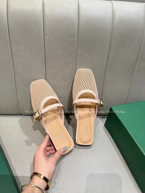 Sục nữ bệt búp bê nơ nơ mùa hè dây ngang cá tính ( mã SR611) 3