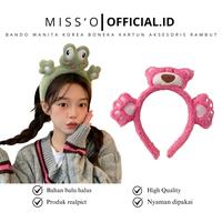 Gambar Missoofficial.id BD1833 Bando Wanita Korea Motif Boneka Kartun 3D Bandana Aksesoris Rambut Kepala Fashion - WHITE RABBIT dari MISSOOFFICIAL.ID Kab. Tangerang 1 Tokopedia