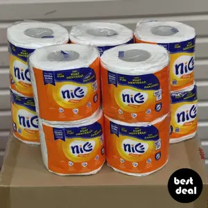 (10 Rolls) Nice Bathroom Tissue Tisu Toilet 1 Roll 460+50 Helai