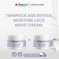 Gambar Twinpack Age Revival Moisture Lock Night Cream Pot New Mould 10 g Shrink dari Theraskin Kosmetika Kota Tangerang Selatan 1 Tokopedia