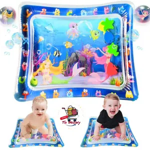 Mainan Tummy Time Bayi | Baby Water Play Mat | Matras Baby Tummy Time | Matras Air Karakter Lucu