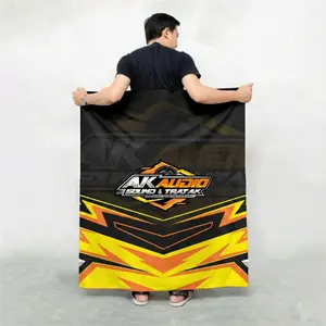 Sarung Custom Desain Sendiri Full HD – Bisa Pesan Satuan, Bahan Polyester Adem, Ukuran 120x110