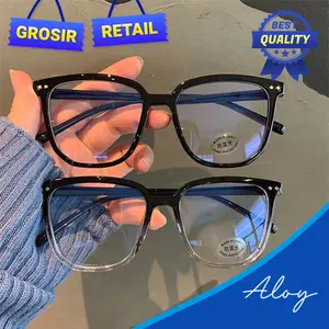 PL-AR007 Kacamata Anti Radiasi Wanita Korea Bergaya Bingkai Transparan Frame Kacamata Komputer Eyewear Glasses