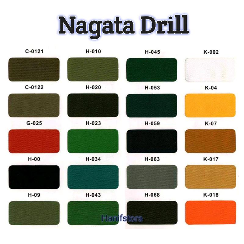 Kain nagata drill seragam sekolah seragam kerja dan lain lain 4