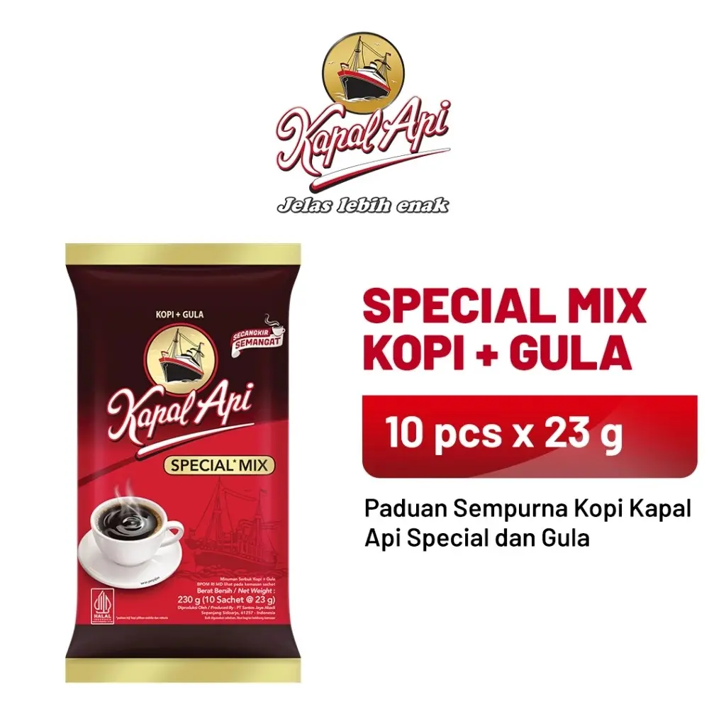Kapal Api Special Mix 1 Pack (10 x 23 gr)