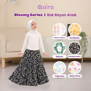 Qaira Rok Anak Perempuan Rayon Bloomy Series