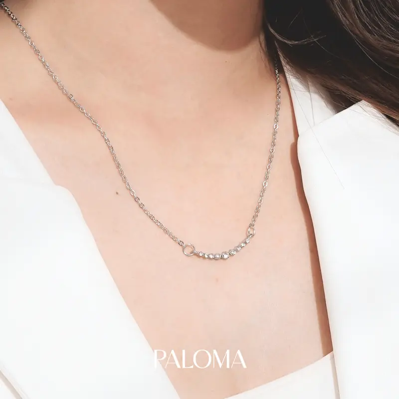 PALOMA - Catalina Necklace | Sterling Silver & 18K Gold Plated 4