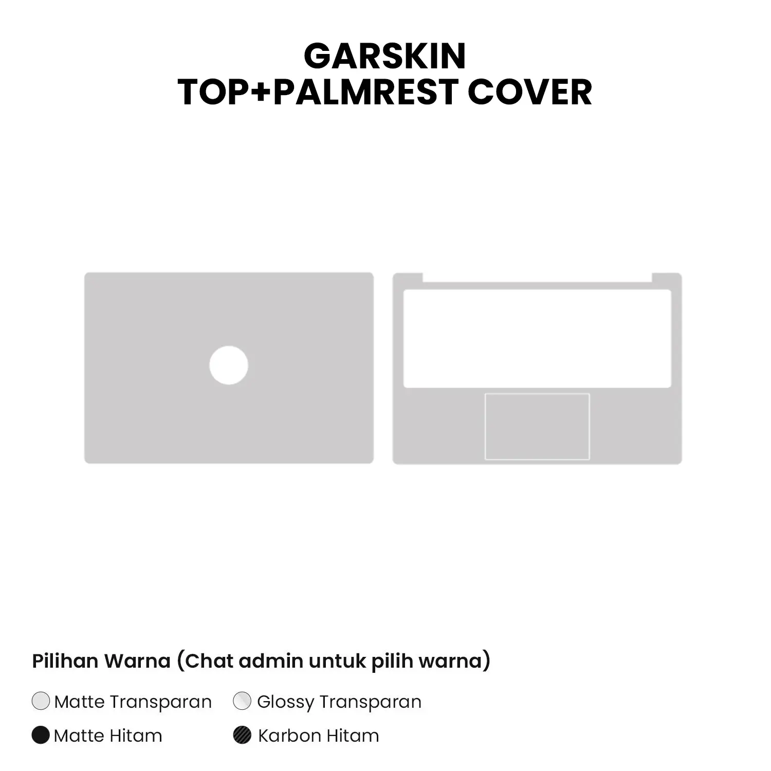 Skin Top+Palmrest Cover