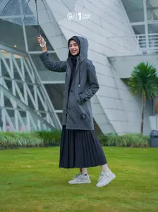 Hijacket Ixora – Jaket Parka 75% Waterproof untuk Traveling & Outdoor