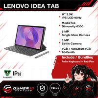 Gambar Lenovo Idea Tab Dimensity 6300 8GB 128GB 11" 2.5K IPS LCD 90Hz Android 15 with Keyboard Pen - LUNA GREY, 8GB / 128GB (INCLUDE KEYBOARD + PEN), NO PAKET dari Gamer ID Bandung Kota Bandung 1 Tokopedia