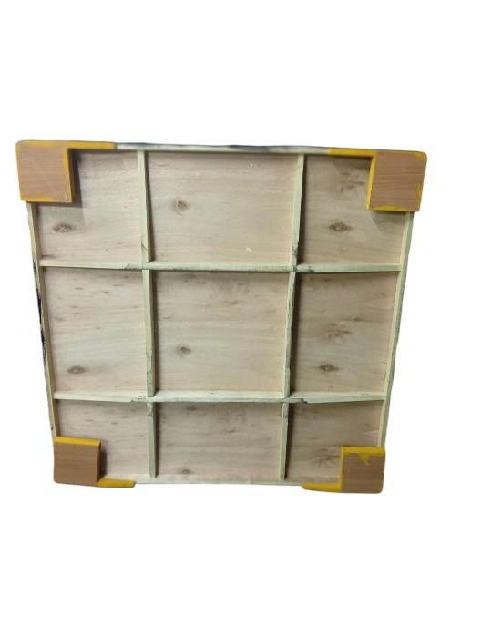 Meja Karambol 95Cm X 95Cm bonus biji dan kristal Games Board