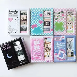 Album collect book kolbuk photostrip binder korea bookmark photo studio foto strip koleksi keuangan collbook photobox tempat innersleeve inner sleeve 2p photo card photocard PC kpop hadiah polaroid