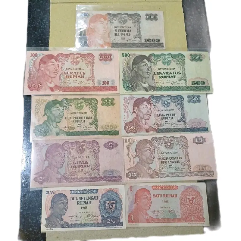 Set Seri Jendral Sudirman Tahun 1968 - 9 Lembar 0