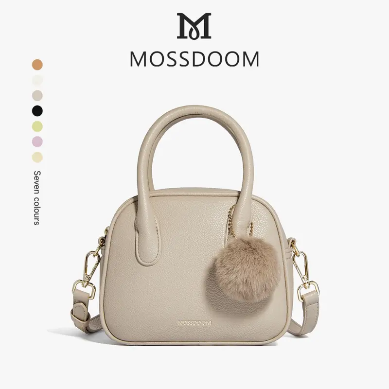 MOSSDOOM Tas Wanita Myla Bag Mode Sederhana Tas Tangan Dengan Aksesoris 0