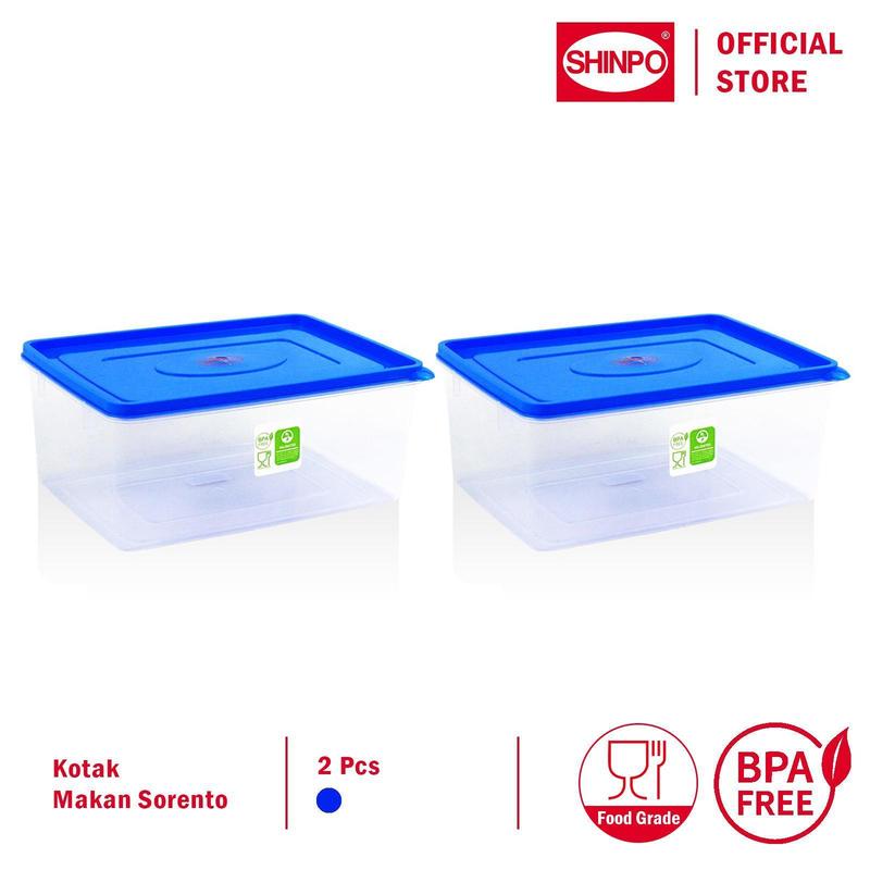 Product Introduction of SHINPO COMBO 2 Kotak Penyimpanan Makanan Plastik Sorento Storage BPA Free SPO-SIP-309MM 0