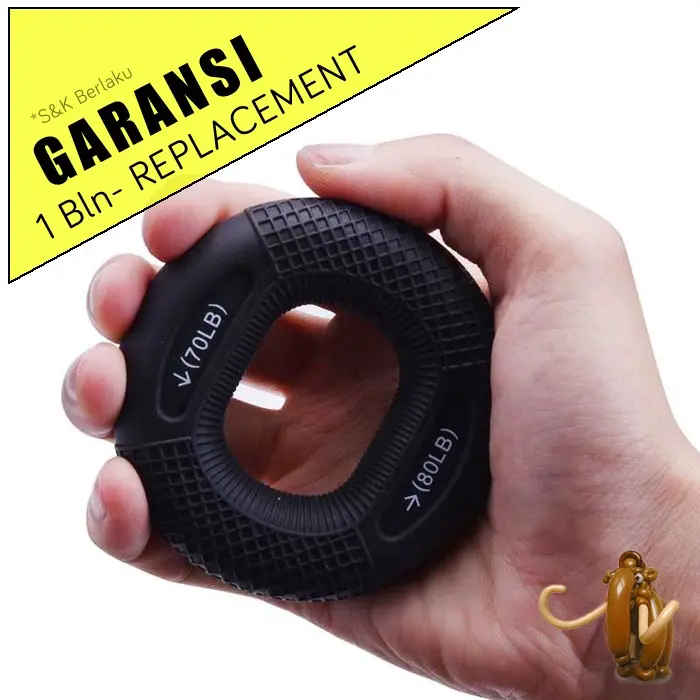 [COD] Olahraga Jari Tangan Mechanical Spring Chronograph Silicone Ring Hand Grip Finger Power 70/80LB 5 60 kg Laki Wanita Anak Dewasa Semua Umur Garansi 1 Bulan