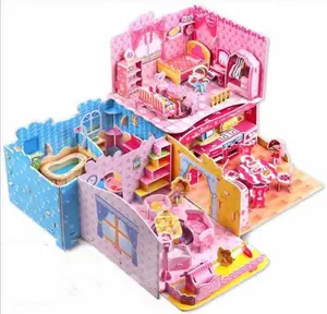 Paketan 4 Ruangan Puzzle 3D Foam Baby Besar & Kecil
