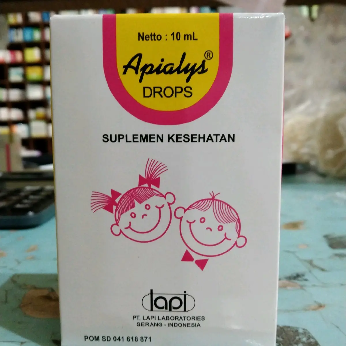 Apialys Drops 10 ml suplemen kesehatan