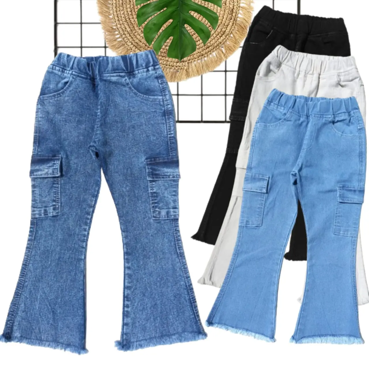 CELANA JEANS CUTBRAY KARGO ANAK 1-12 TAHUN