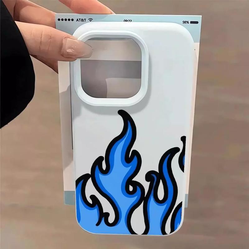 Ngọn lửa đang cháy phù hợp với vỏ điện thoại iPhone17/16/15…
