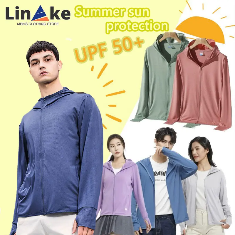 Men And Women Sun protection hoodie Uv UPF50+ sun protection clothes very comfortable to wear