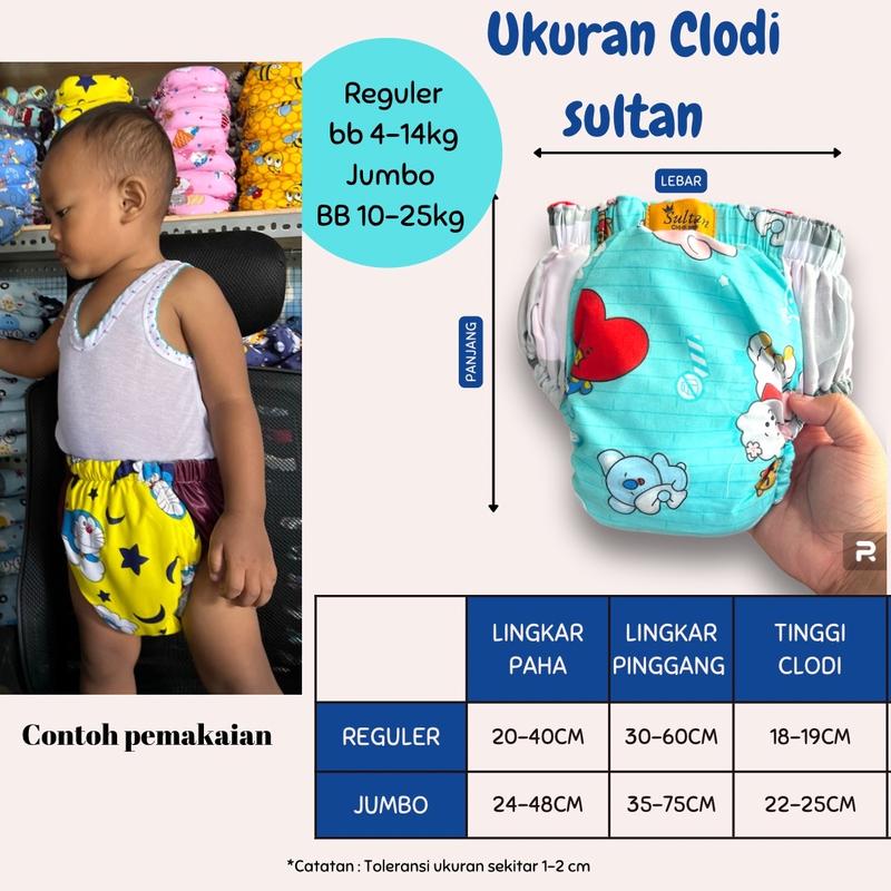 Product Introduction of 6biji JUMB0 bb 10-25kg clodi anak balita paha besar order disini dapat 6 biimji 1