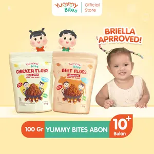 Yummy Bites Abon Mpasi & Anak 100 GR [Abon Ayam, Abon Sapi]