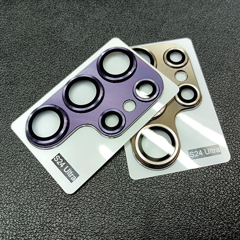Product Introduction of Samsung camera lens protective film for Samsung S24 S23 ultra / S24 S23 PLUS integrated CD pattern rear film camera glass rear camera protective film 30