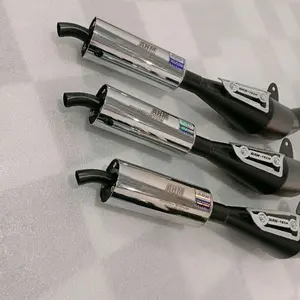 Knalpot Yamaha FIZ-R/Force-1 Standar Racing Type Suara Garing Ngedot/Prepet Basah - Fan, Besi  ( FREE LASER NAMA)