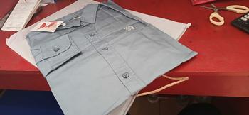 Product Review of Kemeja Pria GIORDANO 3D Lengan Panjang Slimfit || Kemeja Pria Casual|| Kemeja Katun Cowok Hitam Distro Formal Kerah Basic Twill Baju Kantor from S**🦂 3