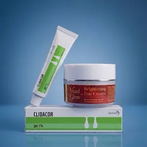 Clidacor gel hijau merah Wajib bgt Pake VSAD Sunscreen Brightening Day Cream Krim 2-in-1 Mencerahkan & Perlindungan UV SPF Treatment Facial