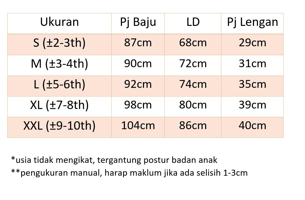 CF Kids Gamis Anak Perempuan Soleha Rainbow Warna Mix Dress Muslim Anak Lucu Kombinasi Warna