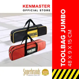 Kenmaster Tool Bag Jumbo - Merah Hitam - TOOL045