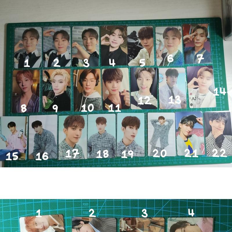 OFFICIAL PHOTOCARD SEVENTEEN GRUP / DK DOKYEOM / SEUNGKWAN / DINO 4