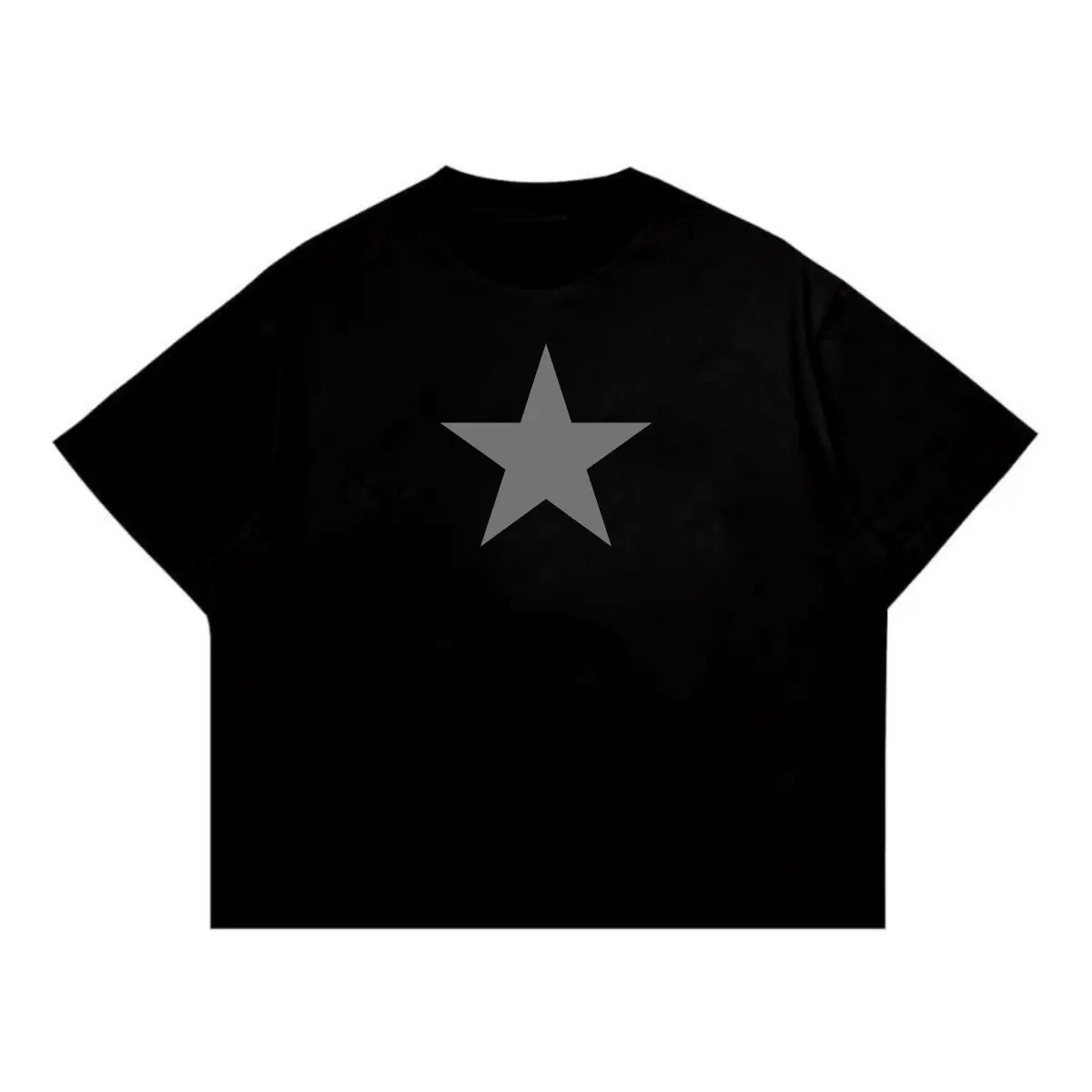 Kaos Boxy Skena Star Doff / T-shirt Oversize Basic Boxy / Baju Kaos Bintang Doff